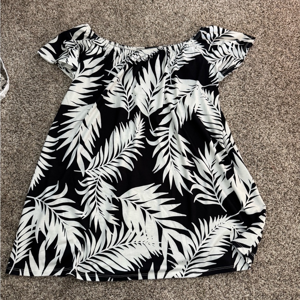 ASOS off the shoulder floral dress